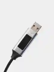 Кабель TOPK USB-Type-C с цифровым дисплеем, Кабель TOPK USB-MicroUSB с цифровым дисплеем