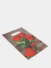 Вишнёвый пакет новогодний,5 шт ,20*30
