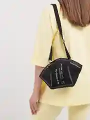 Черный сумка женская креативная