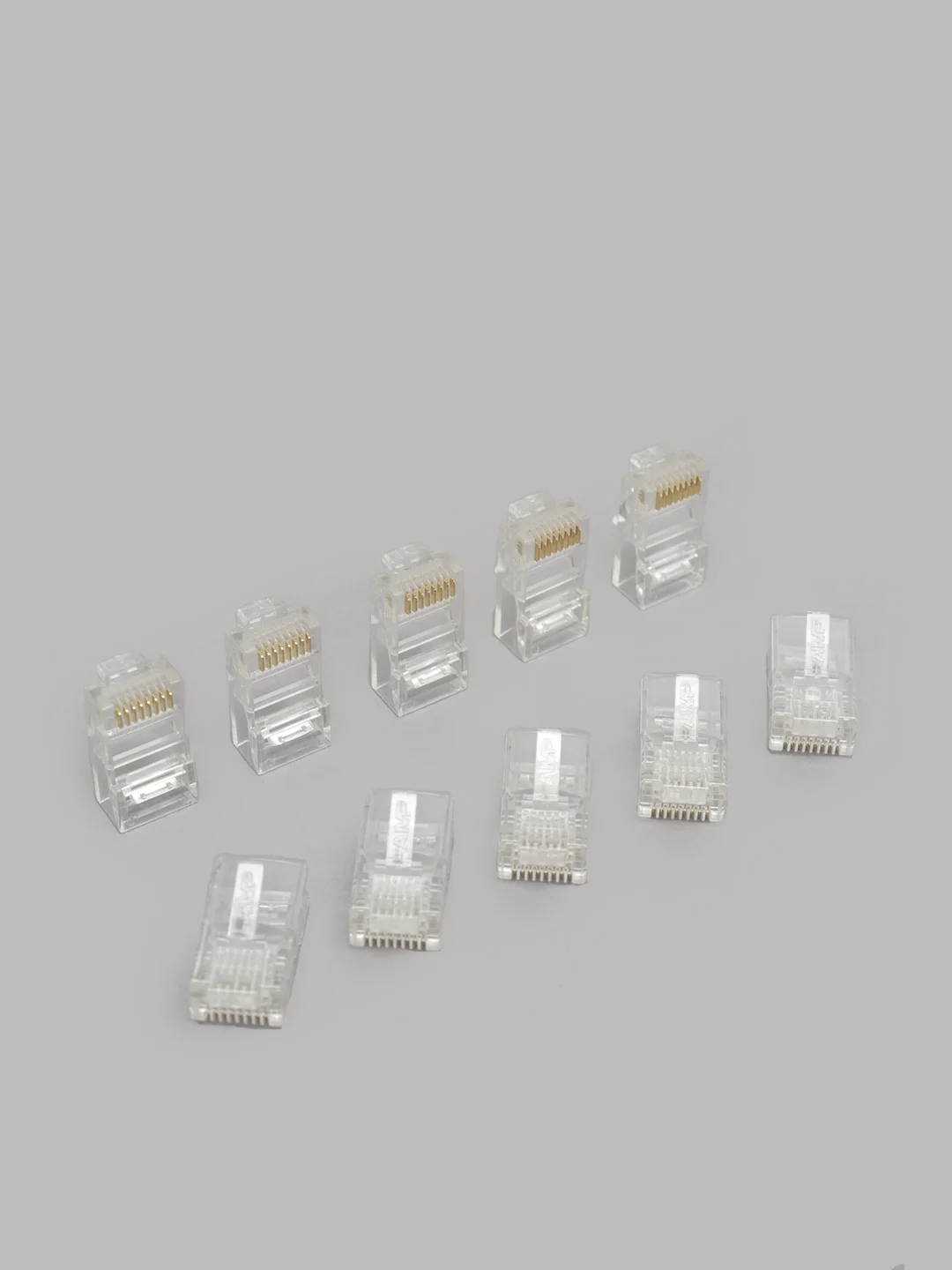 Коннектор Rj45, набор 10 шт и 100 шт, rj 45 RG 45 Ethernet