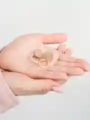 Серьги геометрические, в стиле ретро