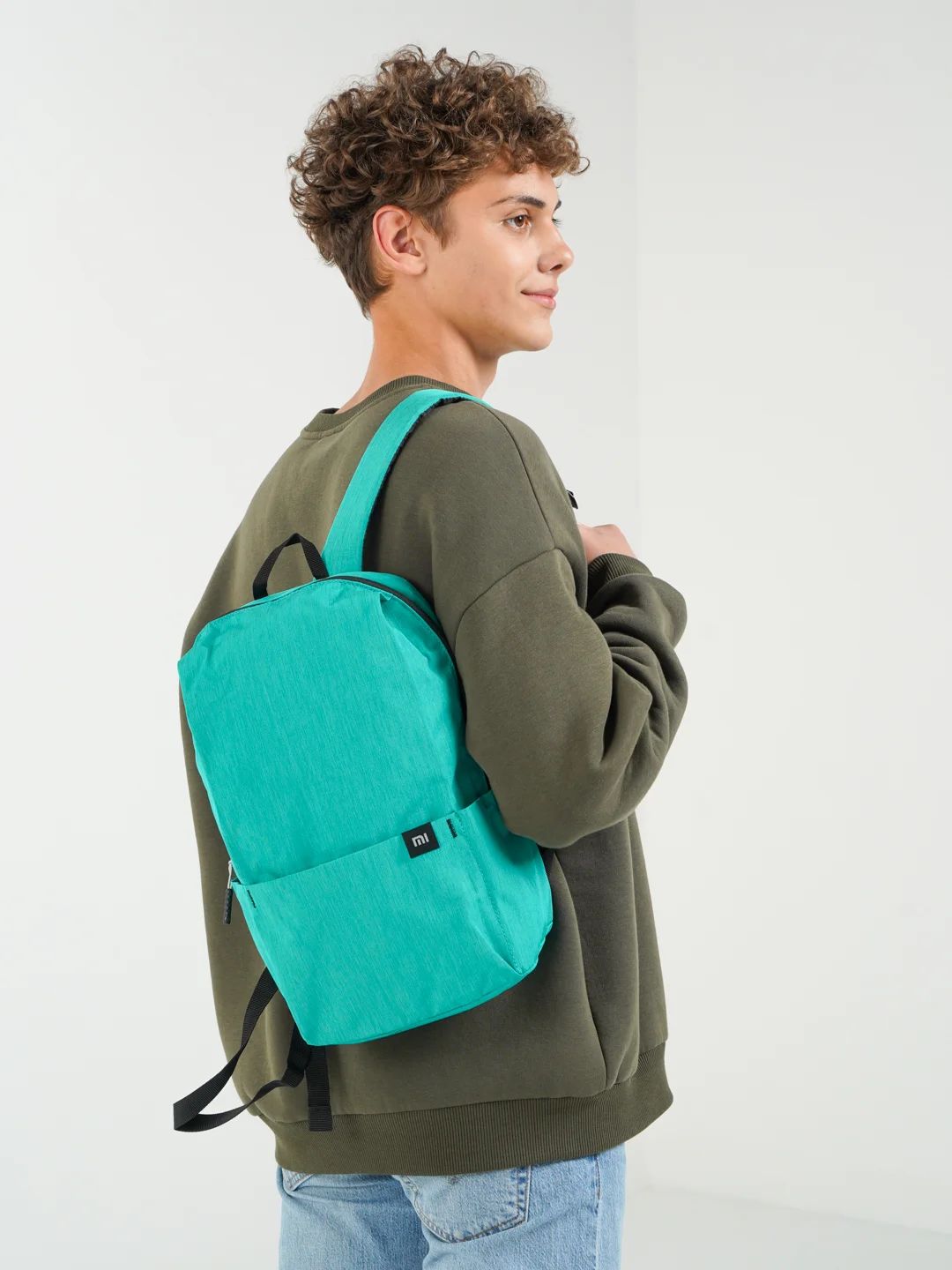 Бирюзовый рюкзак Xiaomi Mi Mini Backpack 10L