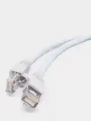 Сетевой интернет кабель LAN, патч корд RJ 45, UTP категория 5е, витая пара, серый