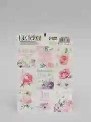 Розовый наклейки для ежедневника