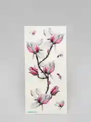 Серый татуировки "Животные и растения", 21*10 см