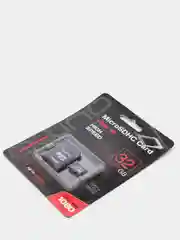 Карта памяти QUMO microSD, Class10 с адаптером