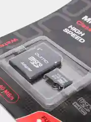 Карта памяти QUMO microSD, Class10 с адаптером