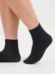 Черный носки унисекс, средней длины