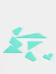 Багровый головоломка IQ PUZZLE "Собери фигуру" 2 уровень