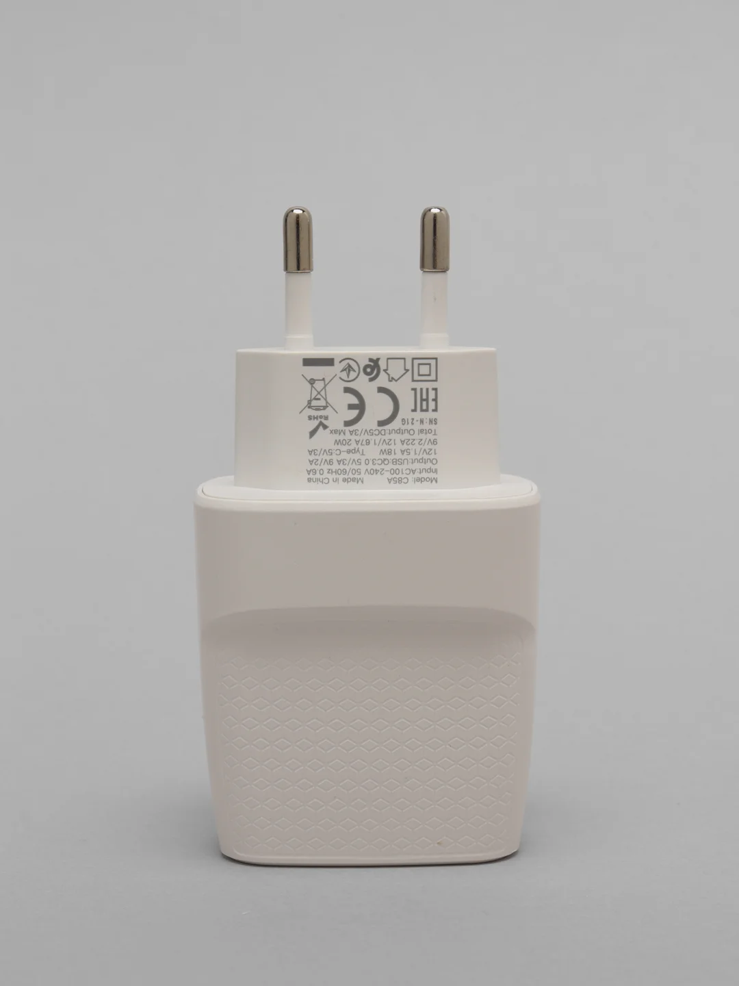 Белый блок питания 2USB, USB 18W, USB-C 20W 3.0 быстрая зарядка 20W, для iPhone, Apple PD C85A