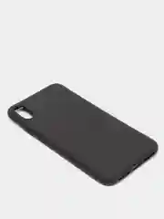 Чехол черный матовый силиконовый iPhone 11 XR X XS 7 8 SE
