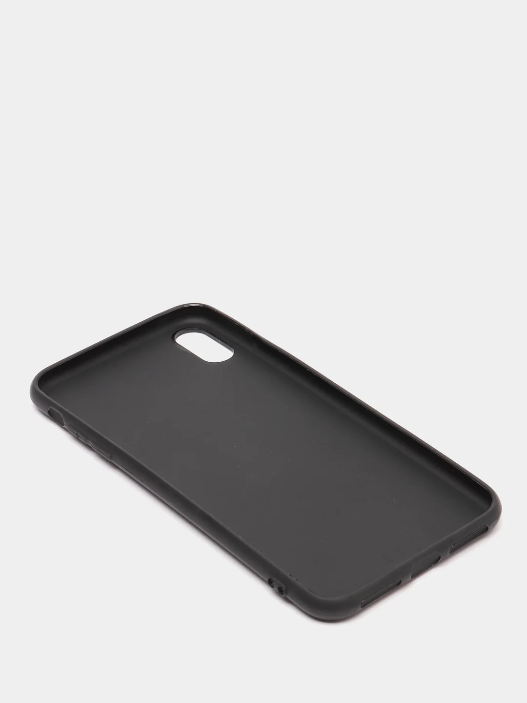 Чехол черный матовый силиконовый iPhone 11 XR X XS 7 8 SE