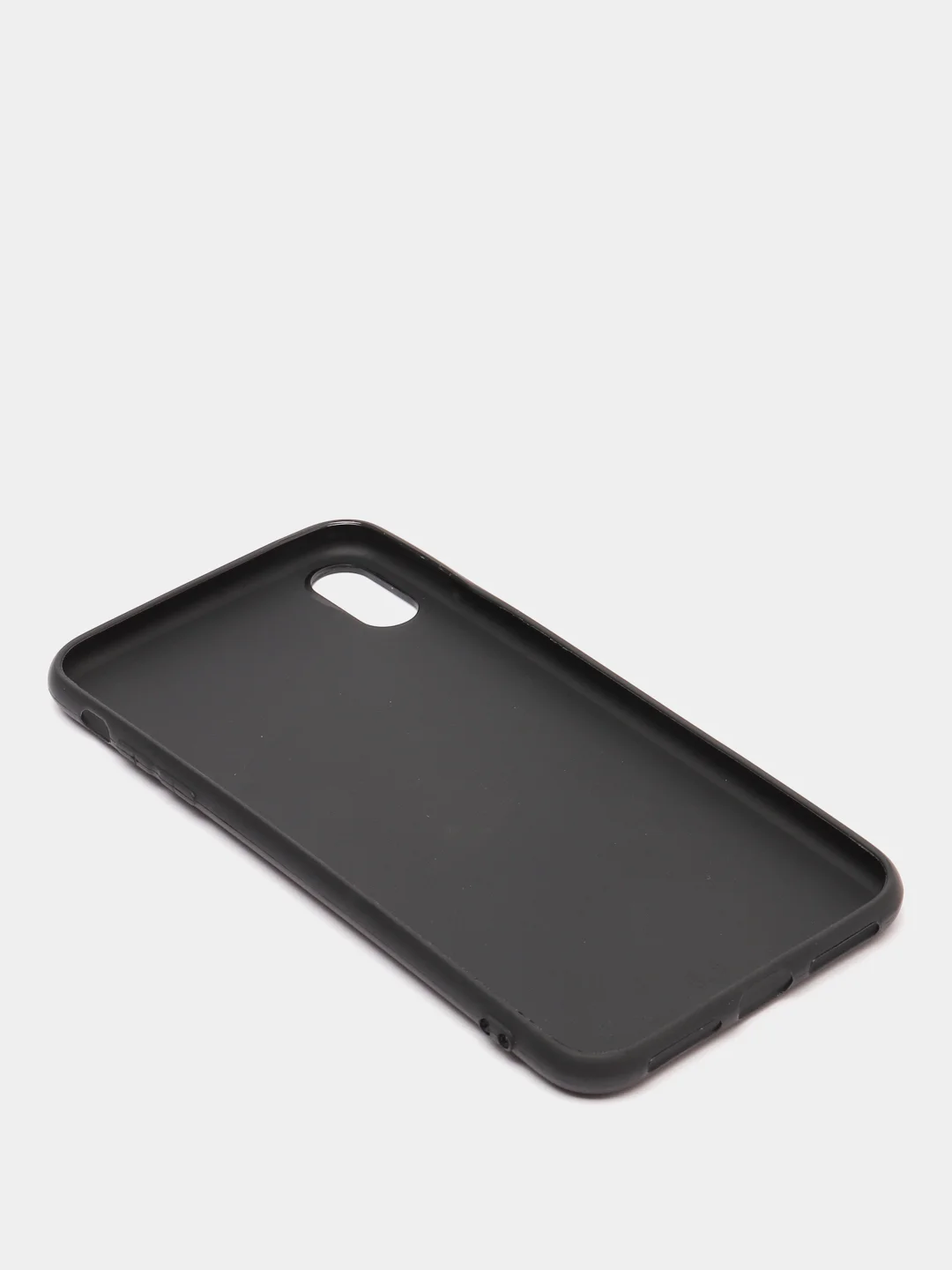 Чехол черный матовый силиконовый iPhone 11 XR X XS 7 8 SE