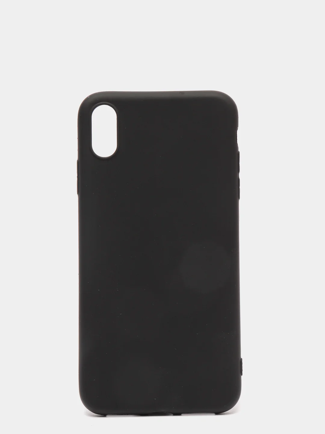 Чехол черный матовый силиконовый iPhone 11 XR X XS 7 8 SE