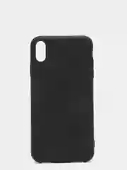 Чехол черный матовый силиконовый iPhone 11 XR X XS 7 8 SE