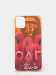 Медный чехол "Игра в кальмара" iPhone 6S, 7, 8 Plus, XR, 11, 12 Mini 13 Pro Max силиконовый айфон