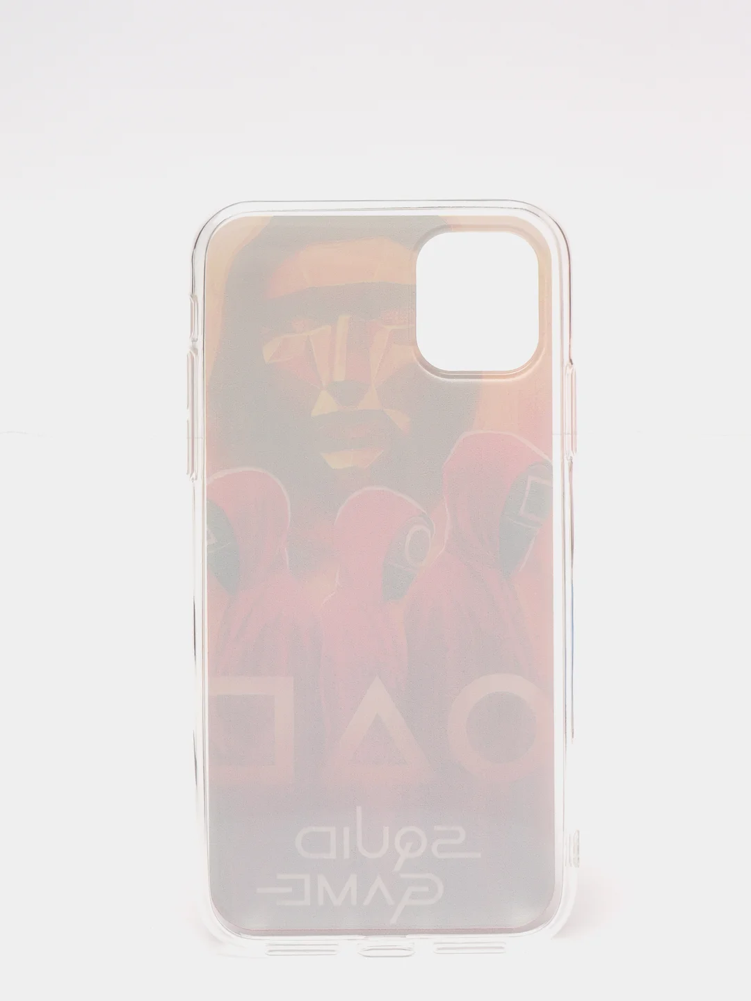Медный чехол "Игра в кальмара" iPhone 6S, 7, 8 Plus, XR, 11, 12 Mini 13 Pro Max силиконовый айфон