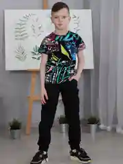Костюм для мальчика хлопковый Хоум Стайл, с брюками, 6036КФ