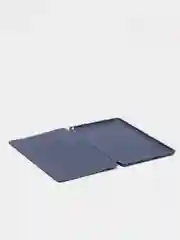 Темно-синий стильный чехол со шторкой для iPad