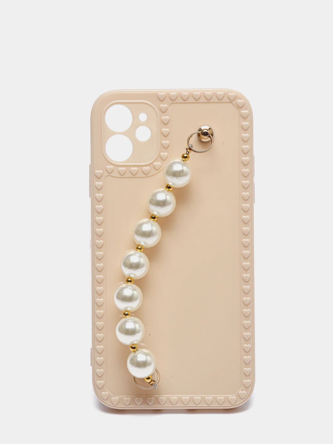 Чехол для iPhone 11 / 12 / 6 / 7 / 8 / SE2020 с Жемчужинами SiliconCase