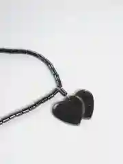 Цепочка с кулоном из гематита