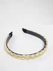 Слоновая кость ободок для волос "Коса"