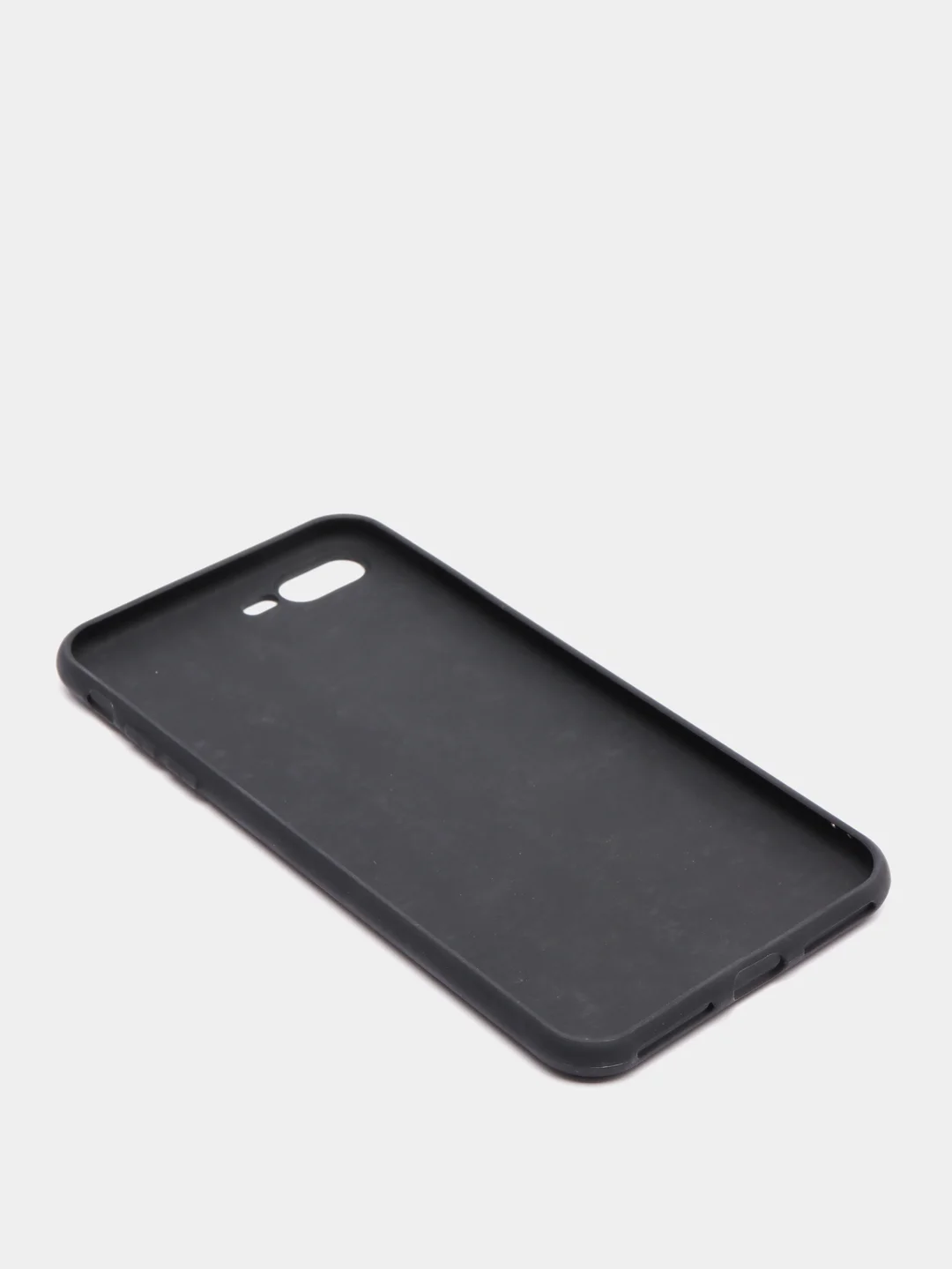 Чехол черный силиконовый iPhone 13 mini, 7 Plus, 8 Plus, X, Xs, 11, 11 Pro, 5, 6, 6s, 6 Plus