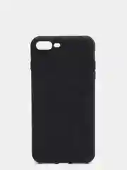 Чехол черный силиконовый iPhone 13 mini, 7 Plus, 8 Plus, X, Xs, 11, 11 Pro, 5, 6, 6s, 6 Plus