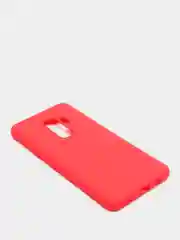 Красный чехол на Samsung (Самсунг) S8, S9, S9 plus, S10, S10 plus, S10e