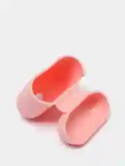 Розовый силиконовый чехол для Apple AirPods 1 и AirPods 2