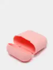 Розовый силиконовый чехол для Apple AirPods 1 и AirPods 2