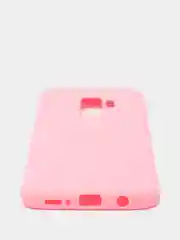 Розовый чехол на Samsung (Самсунг) S8, S9, S9 plus, S10, S10 plus, S10e