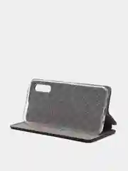 Черный чехол-книжка Samsung Galaxy A70 (Самсуннг Галакси А70)