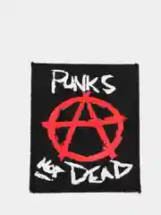 Нашивка с принтом "Punks Not Dead"