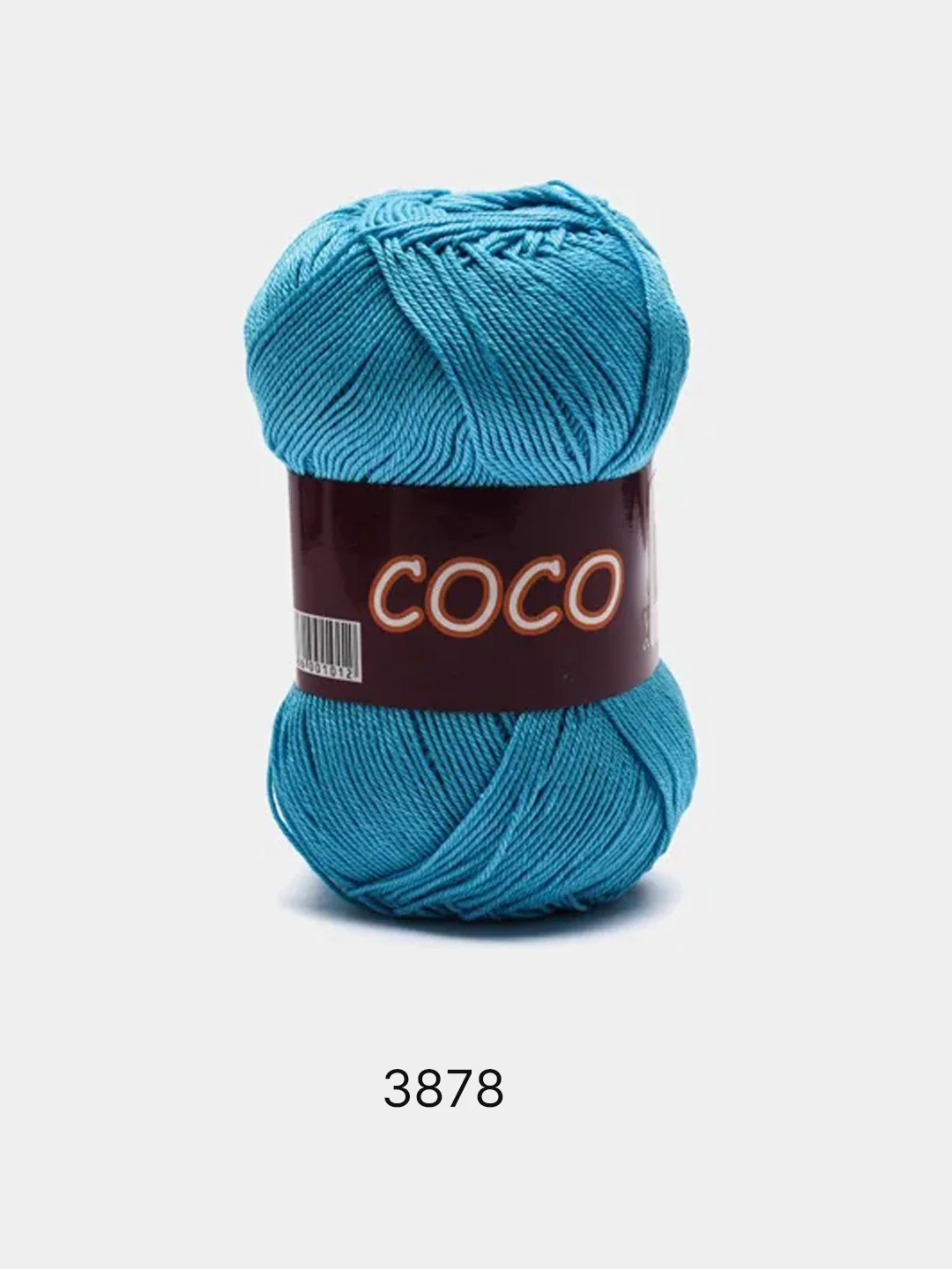 Голубой пряжа Vita Cotton Coco 100% Мерсеризованный хлопок 50г 240м