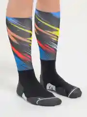 Конфетный носки компрессионные спортивные, для баскетбола, высокие