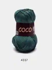 Тёмно-бирюзовый пряжа Vita Cotton Coco 100% Мерсеризованный хлопок 50г 240м