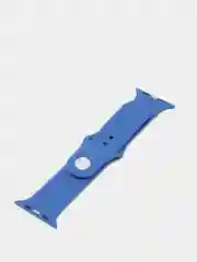 Голубой ремешок для Apple Watch, силиконовый