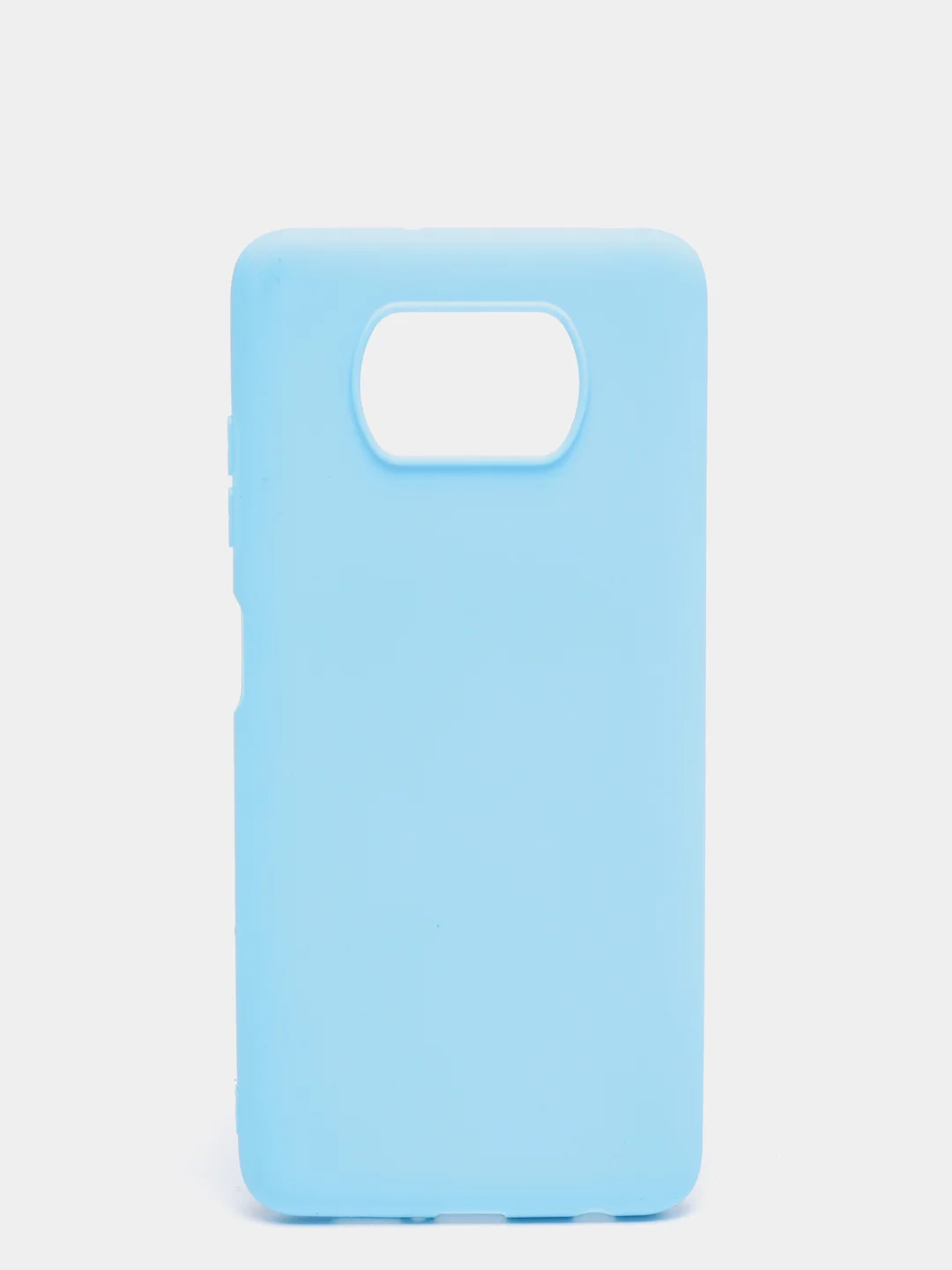 Голубой чехол на Xiaomi Poco X3