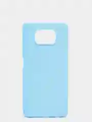 Голубой чехол на Xiaomi Poco X3