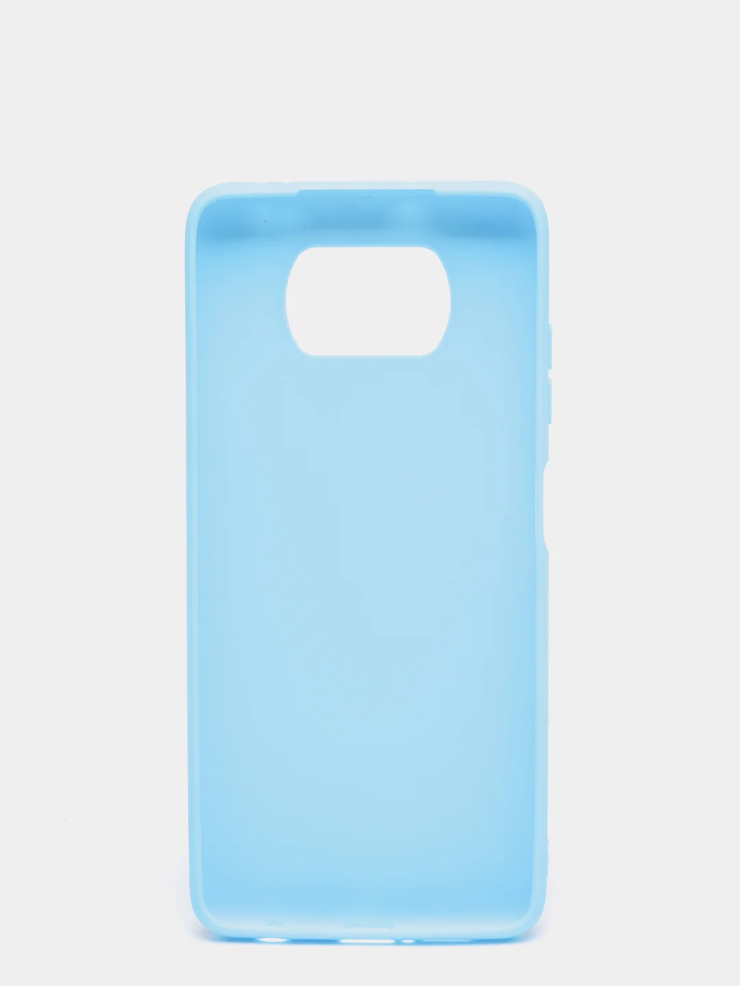 Голубой чехол на Xiaomi Poco X3