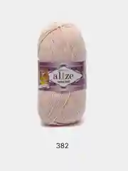 Кремовый пряжа Alize Cotton Gold 55% Хлопок 45% Акрил 100г 330м Ализе Коттон Голд
