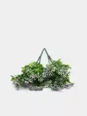 Аметистовый букет искусственной зелени