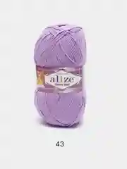 Лавандовый пряжа Alize Cotton Gold 55% Хлопок 45% Акрил 100г 330м Ализе Коттон Голд