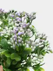 Аметистовый букет искусственной зелени