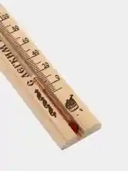 Бежевый термометр для бани