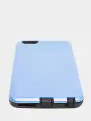Синий чехол iPhone 7 / 8 / SE 2020, 7 Plus / 8 Plus, 6/6s, 6 Plus / 6s Plus силиконовый металлик