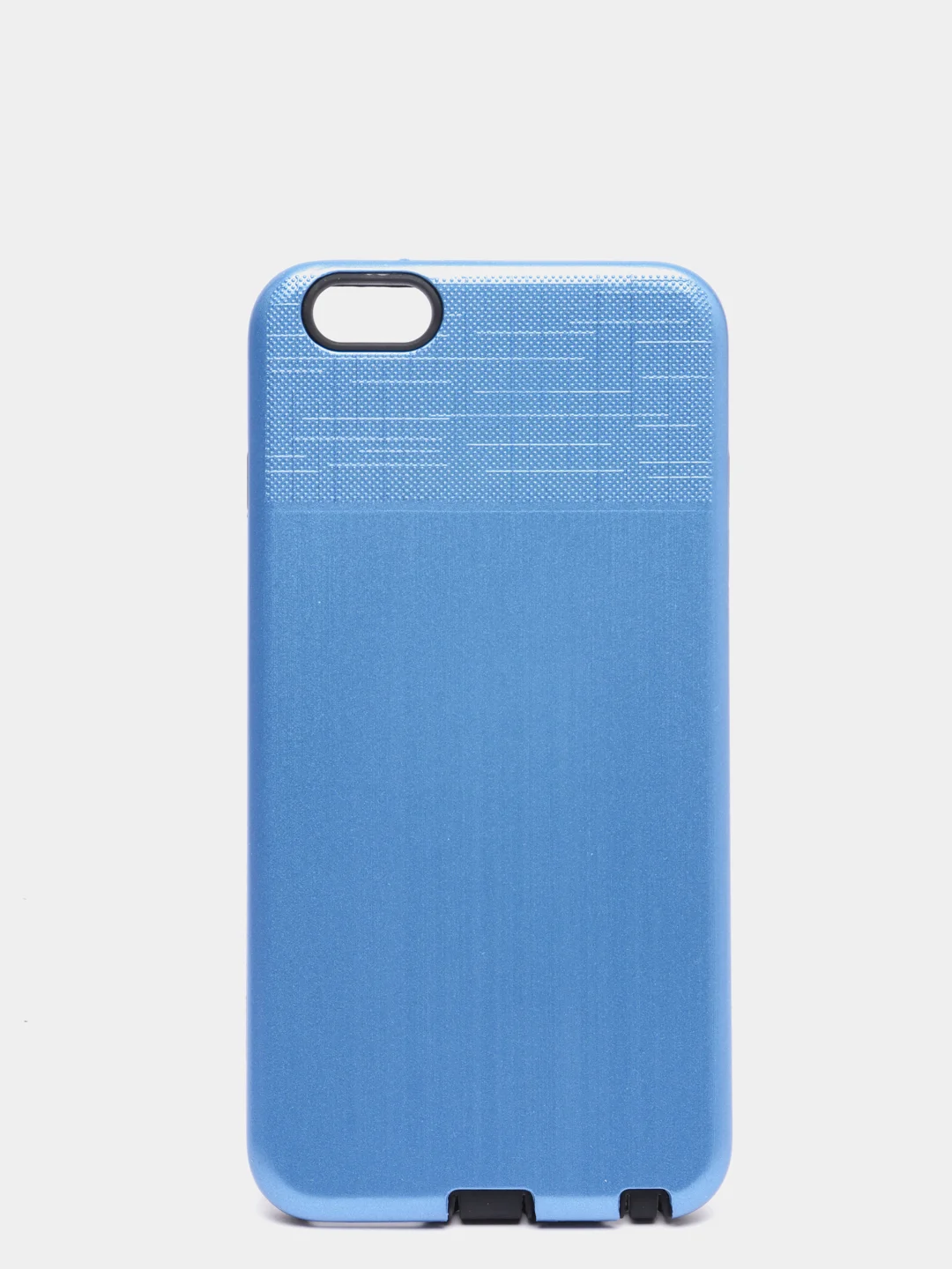 Синий чехол iPhone 7 / 8 / SE 2020, 7 Plus / 8 Plus, 6/6s, 6 Plus / 6s Plus силиконовый металлик