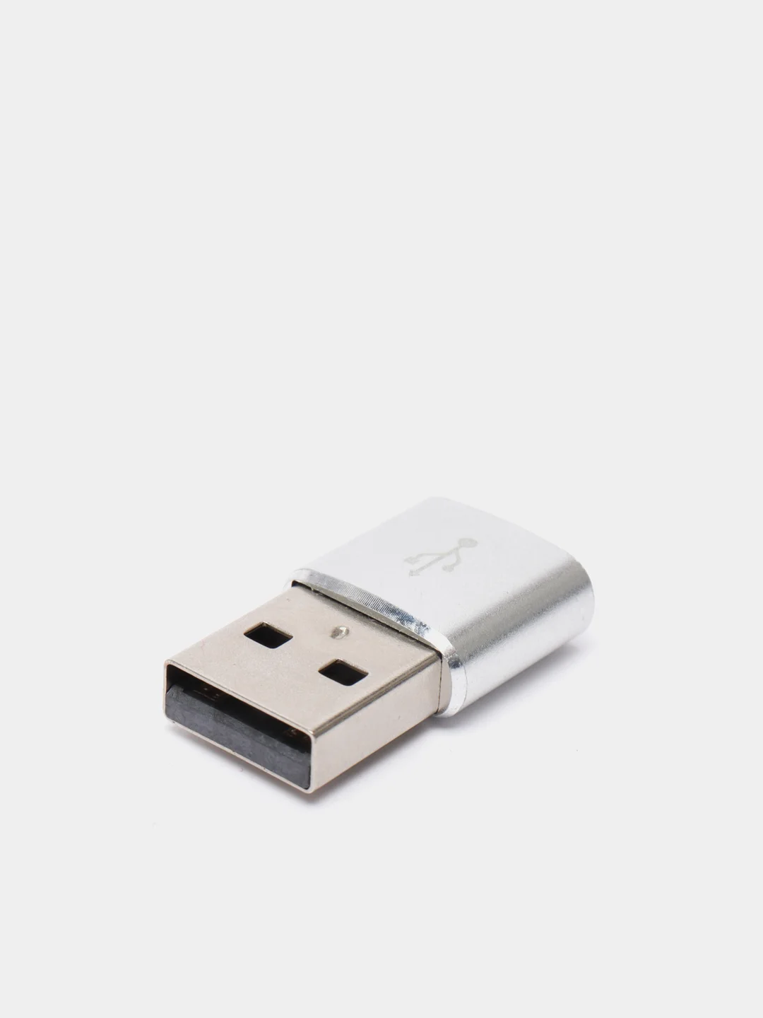 Серебряный переходник Type C 3.0 на USB 2.0 адаптер для Huawei Samsung Honor Mi
