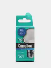 Camelion LED8-G45/865/E27, Электрическая лампа светодиодная 8Вт 220В
